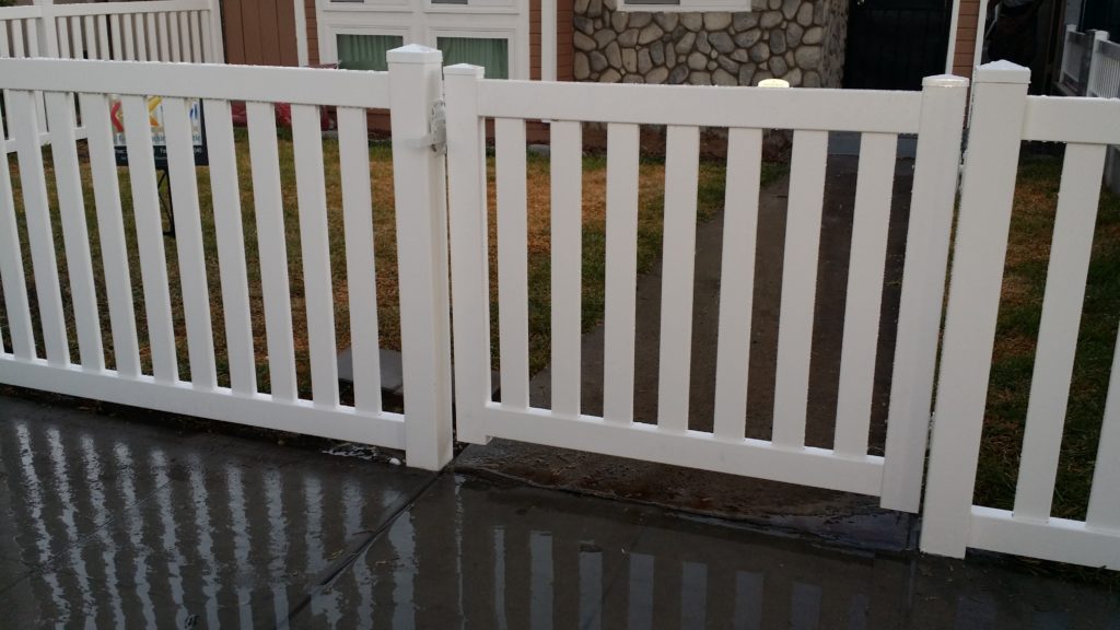 Vinyl Gate, Privacy Gate, Picket Gate, Custom Gates