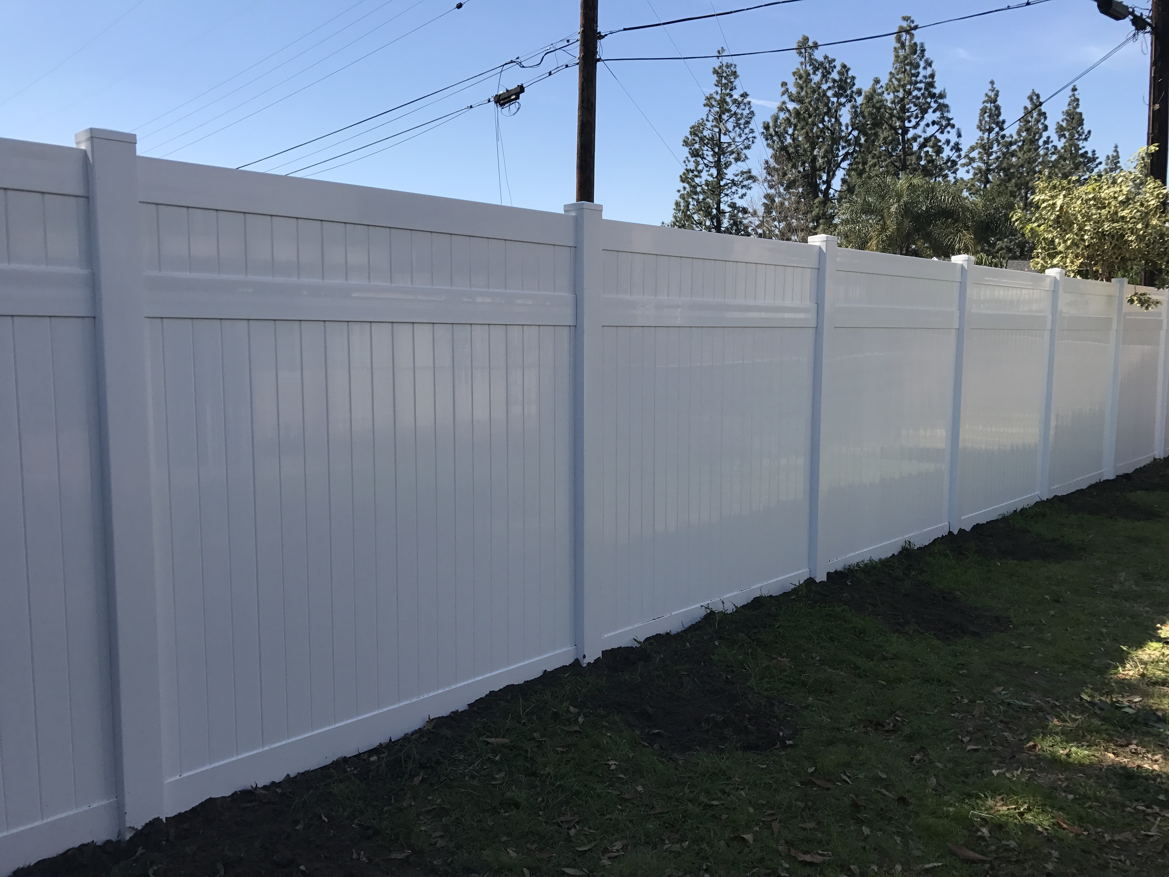 Vinyl Fence And Patio Cover In Lakewood Ca K Star Vinyl Fencing